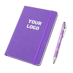Wholesale Custom Printed Brand Logo Diary <b>Notepad</b> <b>A5</b> Journal Notebook Promotion Custom PU Diary Notebook - Product Image 1