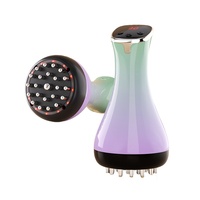 Appareil de massage électrique Gua Sha, brosse de thérapie des méridiens, dispositif de physiothérapie à sept fonctions, thérapie par pierres chauffantes portative
