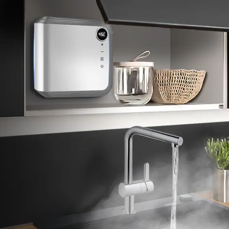 5.5KWTankless Elektrischer Warmwasserbereiter Sofortige Küche Badezimmer 10Liter 