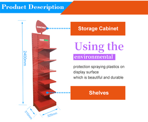 Kim loại sản phẩm mỹ phẩm lưu trữ giá bán buôn mỹ phẩm cửa hàng trang điểm hiển thị kệ - Product Image 6
