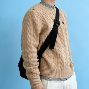 Suéter de Punto de Cuello Alto para Hombre, Calidad Original, Altamente Recomendado, con Logotipo <span class=keywords><strong>Pl</strong></span>, Sí, con Logotipo - Product Image 1