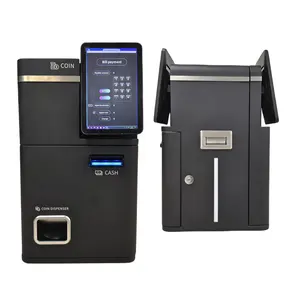코인 호퍼로 코인 변경 키오스크 맞춤형 현금 수령기 지폐 재활용 기계