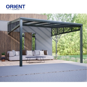 Meilleure vente <span class=keywords><strong>Toit</strong></span> en verre profilé en alliage d'aluminium plastique transparent Tôle de toiture <span class=keywords><strong>Toit</strong></span> en verre incassable Pergola Gazebo Lucarne - Product Image 3