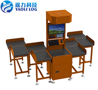 Système de tri de colis DWS pour le tri de petits colis avec scanner, balance et collecte de données intégrés pour entrepôt logistique