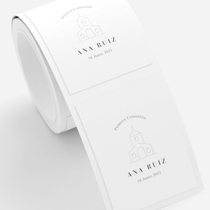 Dính in ấn lá vàng dán mỹ phẩm chai tinh dầu nhãn nước hoa sang trọng nhãn dán tùy chỉnh cuộn nhãn - Product Image 4