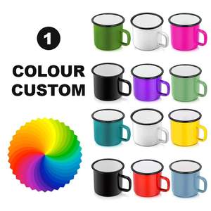 Taza de Esmalte Personalizada para Regalo de Navidad, Acción de Gracias o <span class=keywords><strong>Cumpleaños</strong></span>, para Acampar, Hacer Picnic al Aire Libre, Viajar, Desayunar <span class=keywords><strong>en</strong></span> Casa - Product Image 3