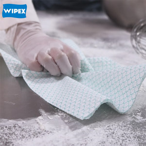 ผ้าเช็ดทำความสะอาด Wipex ทนทาน ใช้ได้ทั้งแบบแห้งและเปียก ปลอดภัยสำหรับการสัมผัสอาหาร ผ้าเช็ดทำความสะอาดสำหรับการแปรรูปอาหารที่ได้รับการรับรอง - Product Image 3