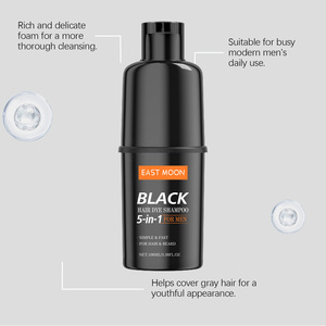 Champú <span class=keywords><strong>para</strong></span> Teñir el Cabello de Negro <span class=keywords><strong>para</strong></span> Hombres: Se espuma fácilmente, se enjuaga sin dejar residuos y tiene una fórmula suave <span class=keywords><strong>para</strong></span> cuidar el cabello teñido. - Product Image 4