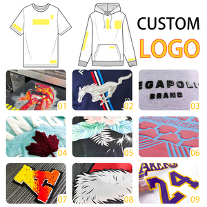 เสื้อมีฮู้ดผ้าคอตตอนทรงหลวมมีฮู้ดสำหรับผู้ชายเสื้อสเวตเตอร์โอเวอร์ไซส์หรูหรา - Product Image 6