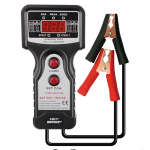 <span class=keywords><strong>Testeur</strong></span> <span class=keywords><strong>de</strong></span> batterie <span class=keywords><strong>de</strong></span> voiture numérique Allosun EM577 12V, analyseur <span class=keywords><strong>de</strong></span> batterie numérique 12V, <span class=keywords><strong>testeur</strong></span> CCA, <span class=keywords><strong>testeur</strong></span> <span class=keywords><strong>de</strong></span> <span class=keywords><strong>charge</strong></span> <span class=keywords><strong>de</strong></span> batterie à température froide - Product Image 1