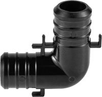 Raccords PEX à sertir en PPSU de 3/4 po (10 de chaque) – Combinaisons de tés, coudes et manchons (filetage NPT, tête hexagonale) pour plomberie
