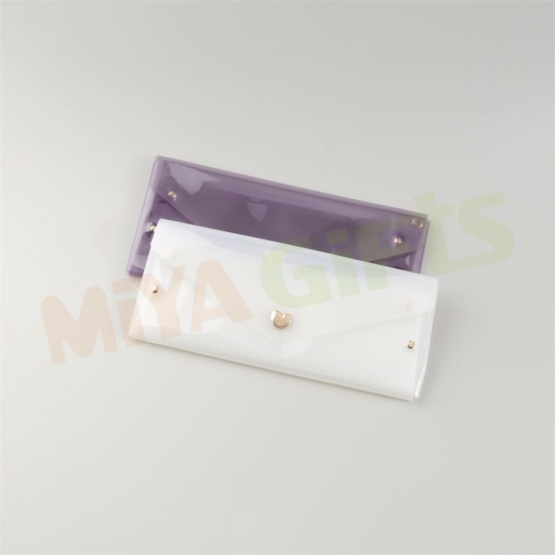 Персонализированная прозрачная косметичка из ПВХ, прозрачная сумка-клатч, простой пенал