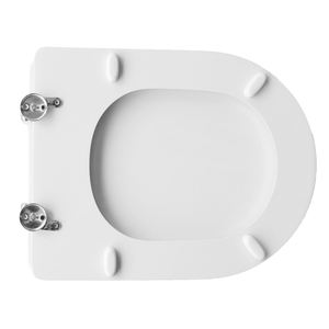 Tapa de Inodoro Moderna con Diseño de Florero Blanco para Azzurra Elios Plus, Accesorio de Baño de Plástico PP y Urea - Product Image 2