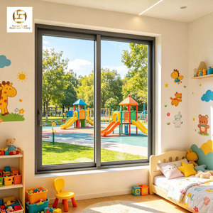 Fenêtres en aluminium isolées OEM ODM disponibles, conformes aux normes NFRC AS2047, fenêtres sur mesure pour maison, fenêtre coulissante en aluminium à bas <span class=keywords><strong>prix</strong></span> - Product Image 1