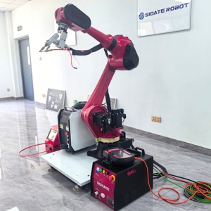 Bras robotisé articulé à 6 axes avec PLC et moteur, système de soudage intelligent, solution d'automatisation de soudage robotisé industriel - Product Image 6