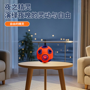 Double Layer <b>Dog</b> Toy Ball With Sound And <b>Light</b> Natural Rubber Chewable Food Dispensing For Pet <b>Dogs</b> - Product Image 2