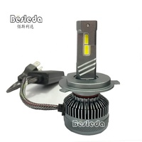 OEM ODM de alta potencia Led 200W Led Xenon sistema de iluminación automática H11 H4 H7 9005 9006 bombilla de faro Led para coche Canbus