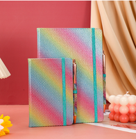 Cuaderno de Regalo con Tapa Dura, Diseño Artístico y Exquisito, con Cordón Personalizado, Creativo, Simple y Moderno, para Estudiantes Universitarios, Tamaño A5