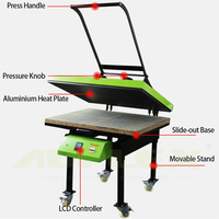 Grande presse à sublimation pour t-shirt, manuel, 80x100, 30 pièces
