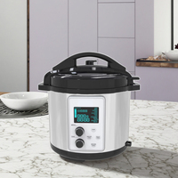 Autocuiseur Électrique Multifonction en Acier Inoxydable GT601-M06 à Commande Micro-ordinateur, 6L-8L, Cuiseur à Riz Domestique Antiadhésif