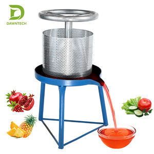 Presse-fruits manuelle en acier inoxydable avec panier pour jus de raisin, pomme, grenade - Product Image 1