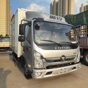 Venta caliente FOTON 4x2 Mini Box Truck Lorry Truck Foton Van Cargo Truck - Product Image 4