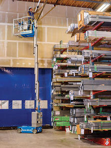 איכות גבוהה GR-20 סוג התורן פלטפורמת עבודה אווירית 8.02 מ 'משטח עבודה אוויר למכירה - Product Image 5