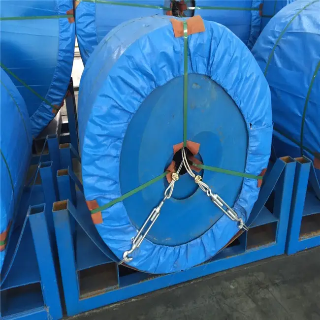 cheap price anti static fabric ep 500 4 ply rubber conveyor belt for mining