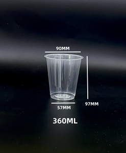 Ly nhựa dùng một lần <span class=keywords><strong>PP</strong></span> 90 MM, cỡ 7, 9, 12, 14, 16, 20 oz, in hình, ly trà sữa, ly nhựa <span class=keywords><strong>PP</strong></span> tùy chỉnh, ép phun, có nắp - Product Image 5