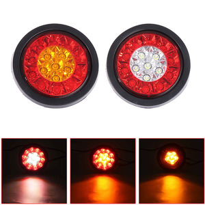 24V Truck Side <b>Marker</b> LED Lamp 16LED <b>White</b> Red Yellow 10W 1100LM Universal Fitment for Trailer Van Pickup - Product Image 6