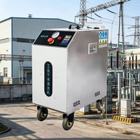 Nettoyeur industriel à glace sèche pour le nettoyage et l'entretien des moteurs de soufflerie et des évaporateurs de systèmes de climatisation automobile