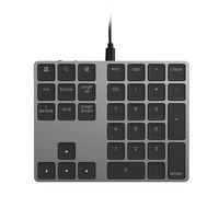 Teclado Numérico Mágico con Cable de 34 Teclas para Laptop, Macbook Pro 2017, Tablet y PC