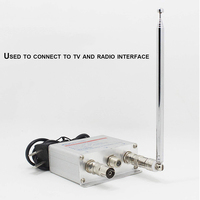 Derniers modèles 2023 d'antenne de communication à gain élevé 88-108 Fm Am connecteur Bnc antenne télescopique Vhf 350Mm pour radio