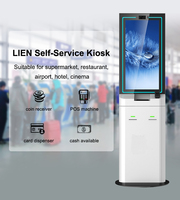 Prix d'usine UK Stand Screen Android Queue Management System Software Self Service Kiosk Machine pour hôpital avec imprimante A4