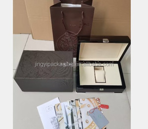 Hộp đựng đồng hồ gỗ khắc logo tùy chỉnh, hộp đựng màu đen sang trọng, hộp đựng đồng hồ bằng gỗ cao cấp & hộp đựng đồng hồ - Product Image 2