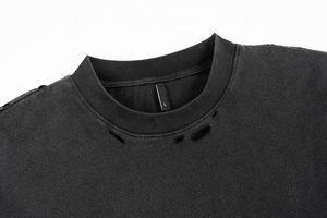 เสื้อยืดผ้าฝ้ายแขนสั้น100% วินเทจสำหรับผู้ชายเฮฟวีเวตสวมใส่ได้ทั้งชายและหญิงหรูหราออกแบบได้ตามต้องการ - Product Image 3