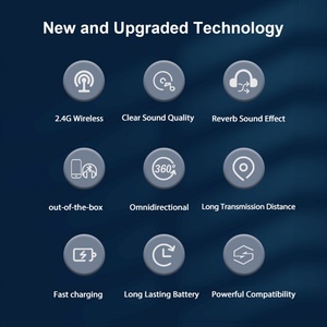 Micrófono Lavalier inalámbrico inteligente Tiktok Vlog Grabación en vivo Radio HD Micrófono de solapa con cancelación de ruido - Product Image 2