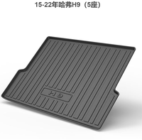Tapis de sol TPE Jourm pour modèles Haval H9 2017-2022 (5 places, essence/diesel, 4x4) modèles conduite à gauche