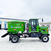 Camion malaxeur à béton autochargeur à fonctionnement sécurisé avec agitateur planétaire à bouche plate