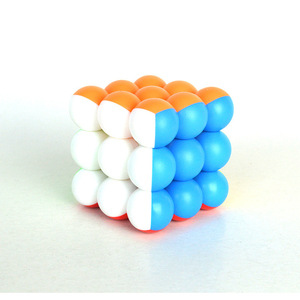 ยงจุน 3x3 เมจิกคิวบ์ YJ8347 ของเล่นบรรเทาความเครียดดีไซน์ทรงกลมสำหรับวัยรุ่น - Product Image 3