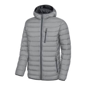 Unique Design Manufacturer Custom <b>Men's</b> Warm Winter Wear Quilted Puffer Jacket For <b>Men</b> Hooded Bubble Padded Jackets - Product Image 2