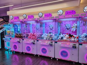 Großhandel Zenewood Mega Mini Klauen kran Maschine Plüschtiere 1 Jahr Garantie Münz zahlungs option Kostenloses Spiel für Geschäfte anpassbar - Product Image 5