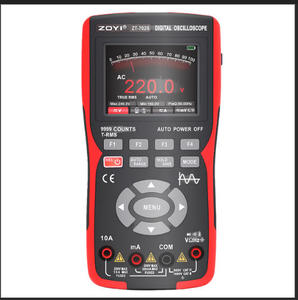 Hot Selling Zoyi TWO in ONE - Oscilloscope + DMM Built-in Lithium <b>Battery</b> + Type C Charging <b>Cable</b> Single Channel - Product Image 2