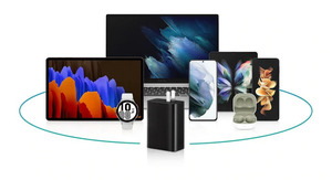 <span class=keywords><strong>Chargeur</strong></span> Super <span class=keywords><strong>Rapide</strong></span> Original Us 65W Trio USB-C pour <span class=keywords><strong>Samsung</strong></span> <span class=keywords><strong>Galaxy</strong></span> S22 S21 S20 Note20 Ultra <span class=keywords><strong>S10</strong></span> <span class=keywords><strong>Plus</strong></span> + Adaptateur <span class=keywords><strong>Rapide</strong></span> TYPE C Câble - Product Image 6