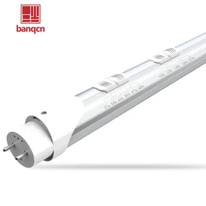 Banqcn - Tubo de luz LED personalizável T8 para escritório, fornecimento de fábrica, 10W, 12W, 15W, 18W, 22W, luz LED de alta potência, 4 pés, para uso doméstico