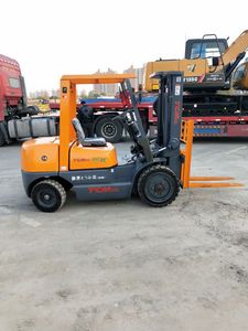 Chariot élévateur diesel <span class=keywords><strong>TCM</strong></span> d'occasion de 3,5 tonnes pour le transport en entrepôt, machines de terrassement pour la construction d'ingénierie - Product Image 4