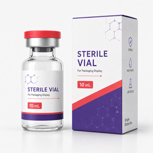 Envase <span class=keywords><strong>de</strong></span> papel plegable personalizable <span class=keywords><strong>de</strong></span> fábrica para viales farmacéuticos vacíos <span class=keywords><strong>de</strong></span> 3ml, 5ml, 10ml con bandeja <span class=keywords><strong>de</strong></span> plástico - Product Image 3