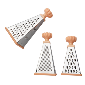 Rallador de mano multifunción de acero inoxidable para frutas y verduras, rallador de queso, caja Manual de 4 lados, accesorios de utensilios de cocina - Product Image 3
