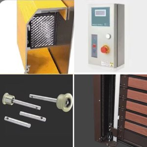 QIGUANG Porte de garage en aluminium automatique en verre moderne de luxe à pleine vue avec moteur Portes de garage en verre sans cadre - Product Image 5