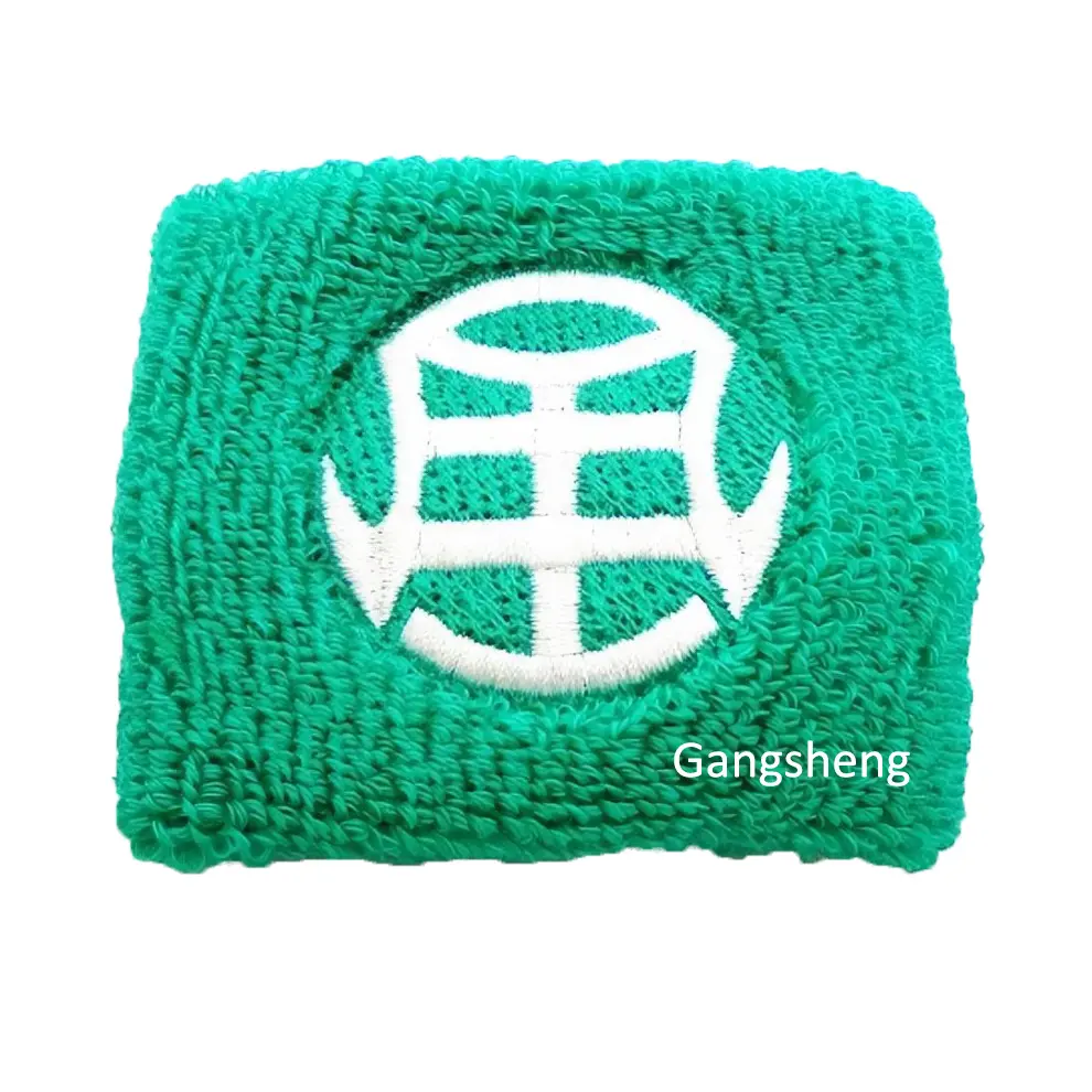 Bán Buôn OEM Dây Đeo Cổ Tay Sweatband Cotton Cổ Tay Sweatbands Biểu Tượng Tùy Chỉnh Thể Thao Banda Para El Sudor Fascia Băng Tóc Sweatband